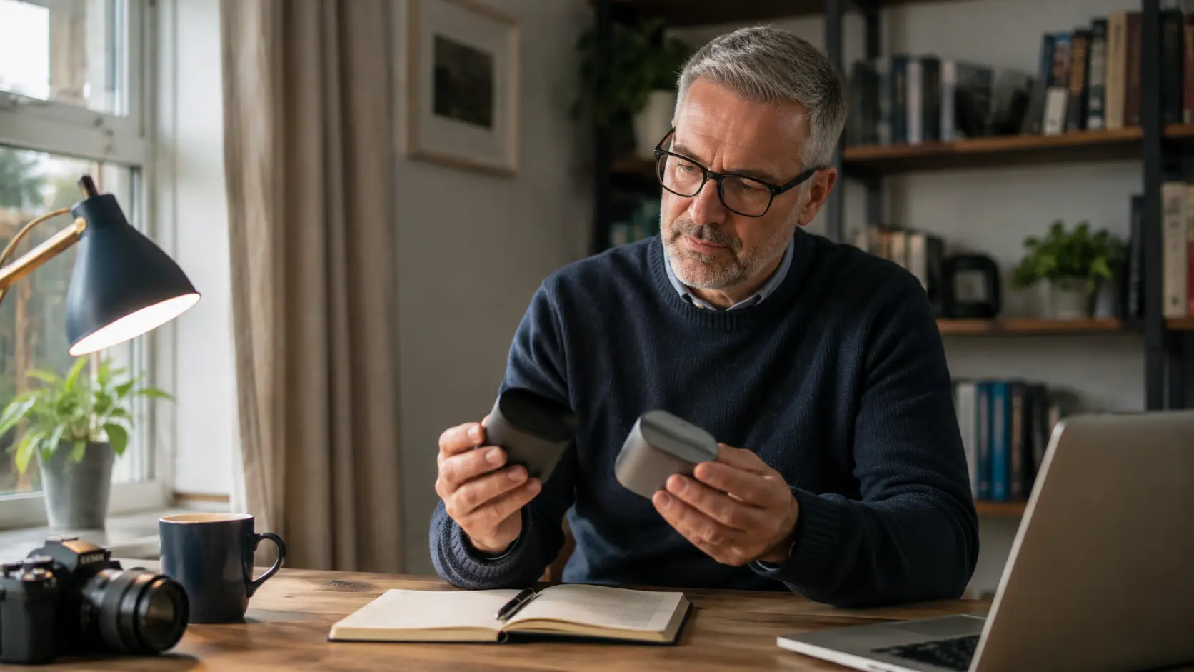 Writer comparing an honest product review with a promotional sales message